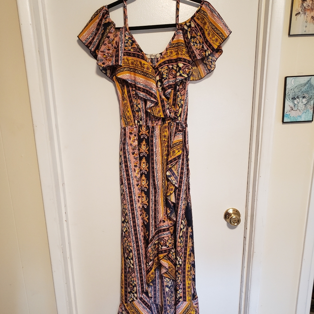Hint of Blush Maxi Dress